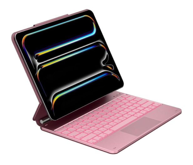 TYPECASE Etui Edge z klawiaturą do iPad Air 13" 2024/2025 różany - 1485374 - zdjęcie 2